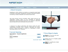 Tablet Screenshot of infotech.rozee.pk