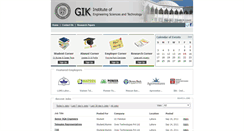 Desktop Screenshot of giki.rozee.pk