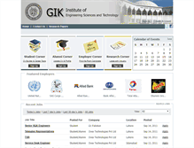 Tablet Screenshot of giki.rozee.pk